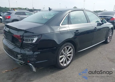 2019 Audi A4 45 Premium from USA, damaged, VIN WAUENAF45KN007326